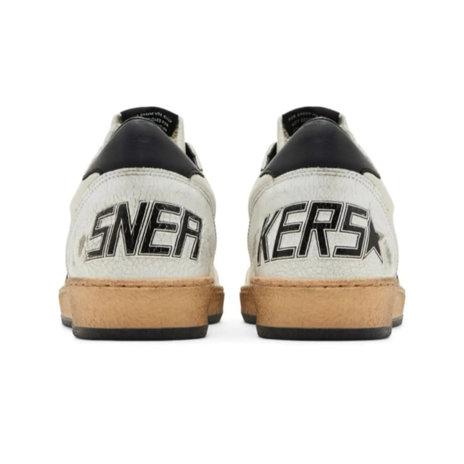 Golden Goose Ball Star White Black