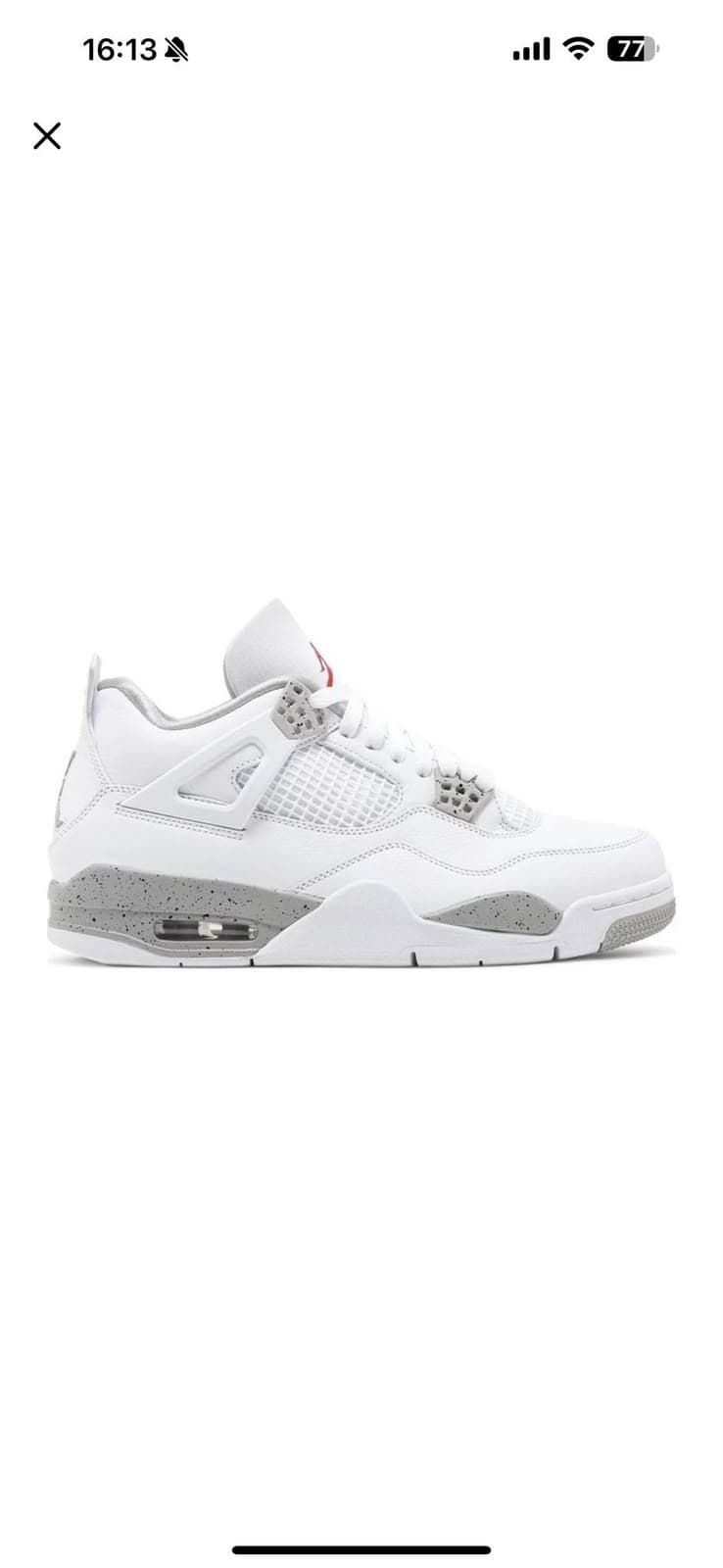 Jordan Air Jordan 4 Retro 'White Oreo'