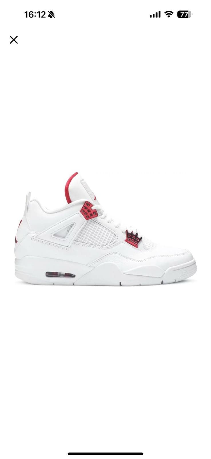 Jordan Air Jordan 4 Retro Metallic Red