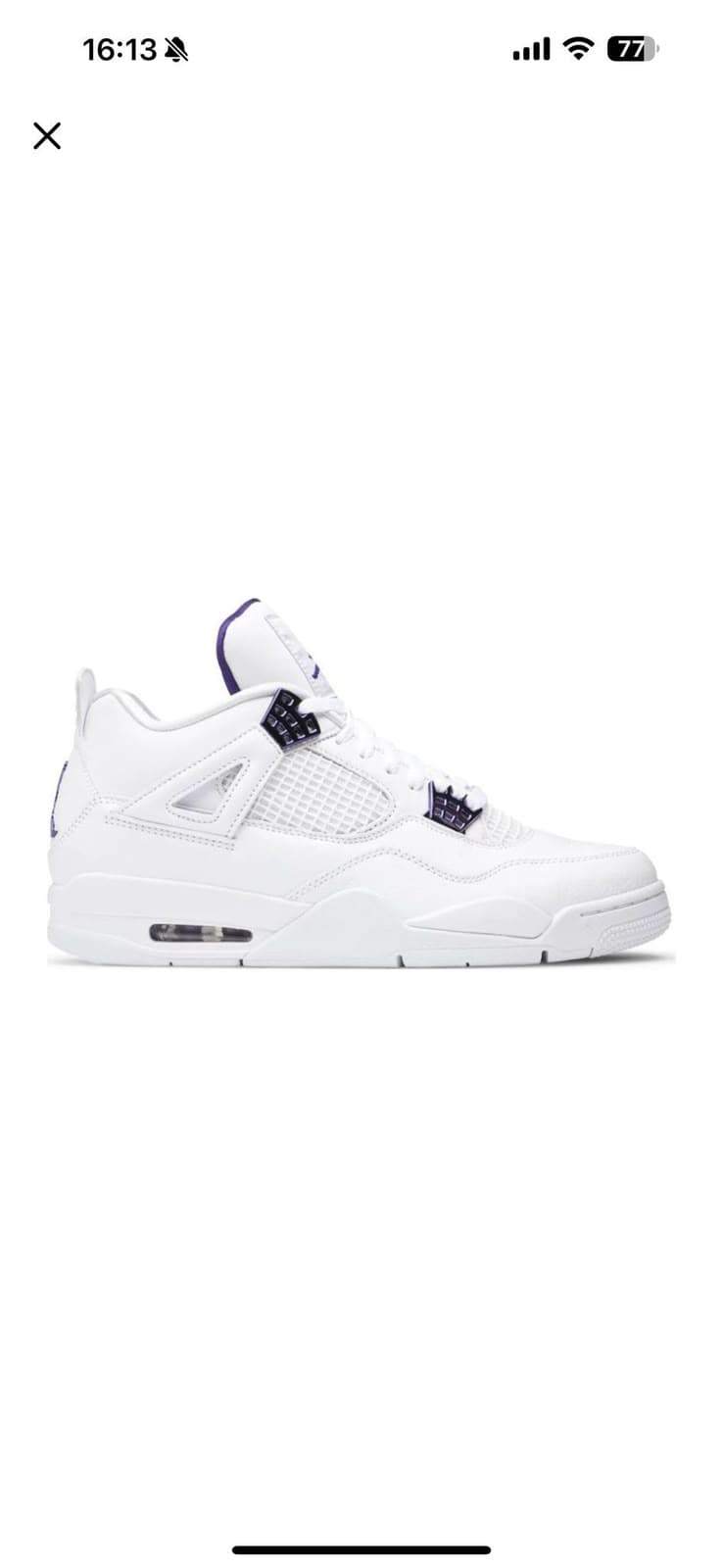 Jordan Air Jordan 4 Retro Metallic Purple