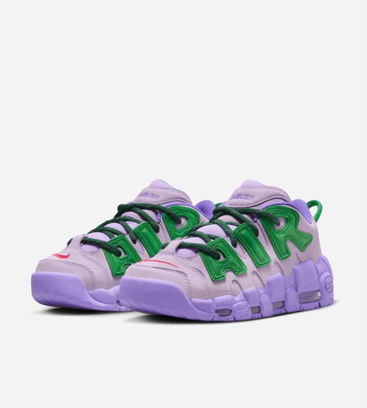 Nike Air More Uptempo Low x AMBUSH Lilac