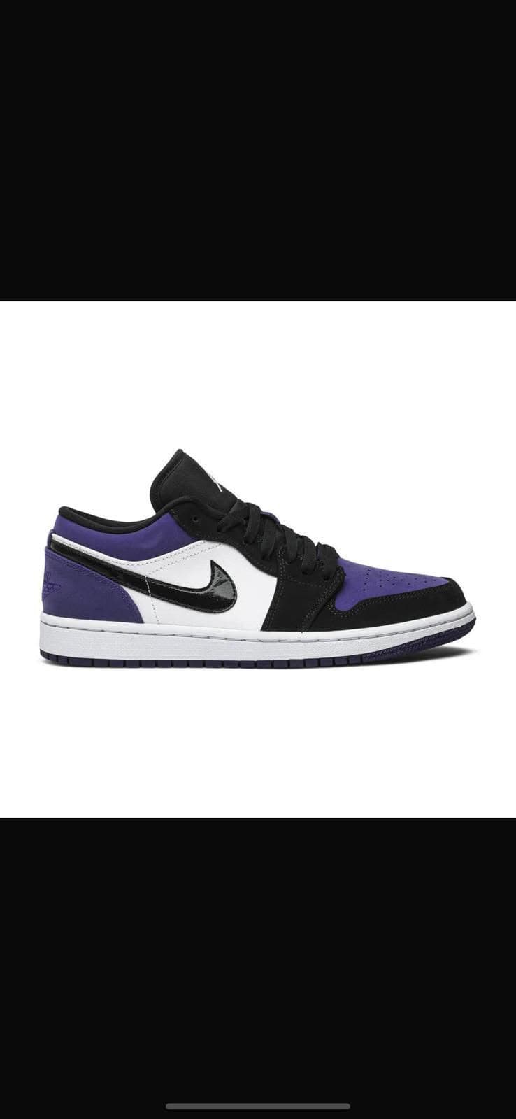 Jordan Air Jordan 1 Low 'Court Purple'