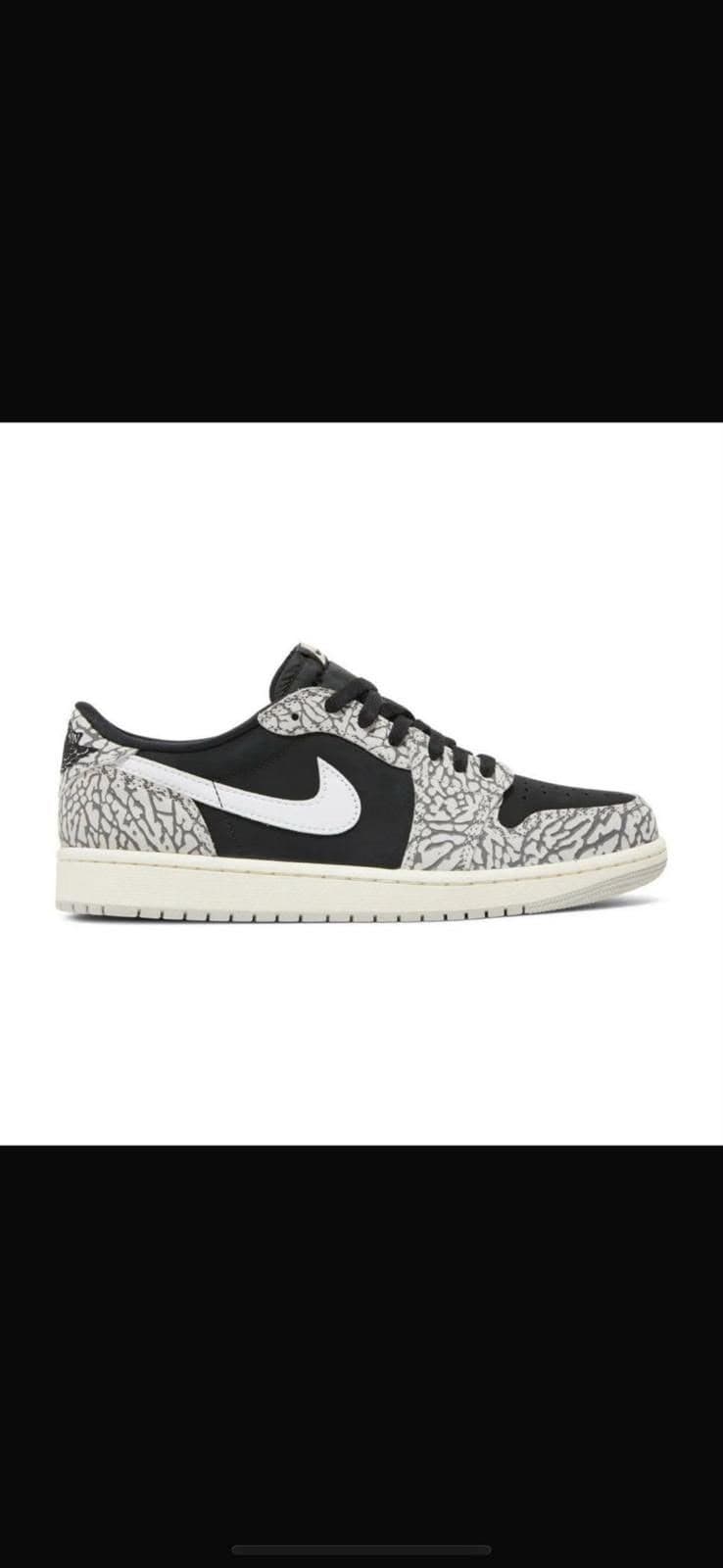 Jordan Air Jordan 1 Retro Low OG 'Black Cement'
